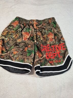 ​RGSTR Creative Dept. New York Real Tree Camo Shorts Mesh Gorpcore Sz Medium
